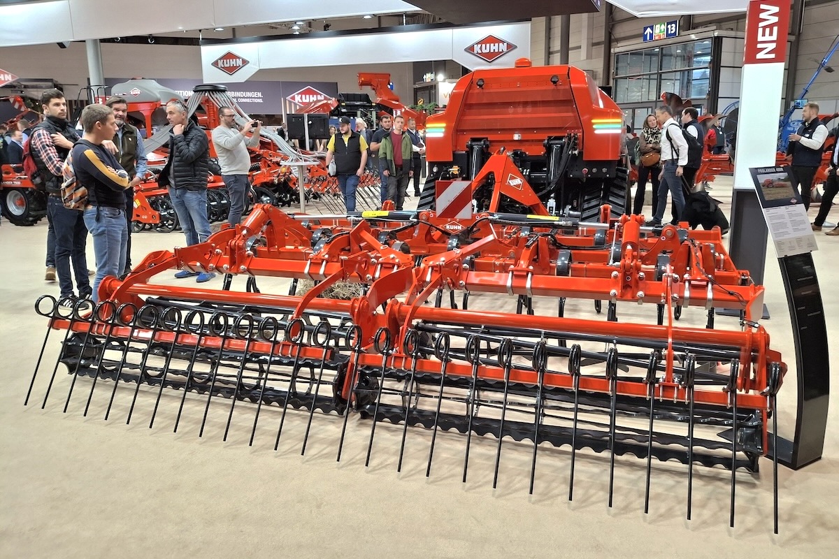 KUHN ad Agritechnica 2025: veicolo autonomo Karl con speciale coltivatore Prolander 400R sensorizzato
